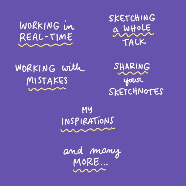 Sketchnoting Online Course (Domestika) - Eva-Lotta's Shop