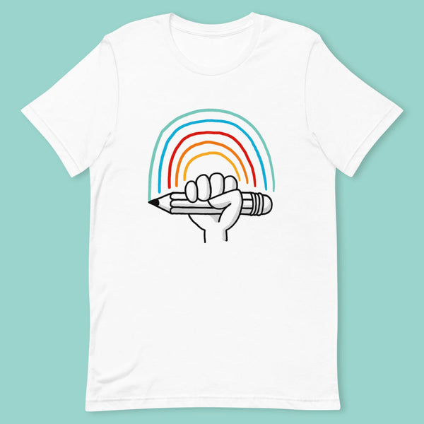 T-Shirt – Sketching Rainbow - Eva-Lotta's Shop