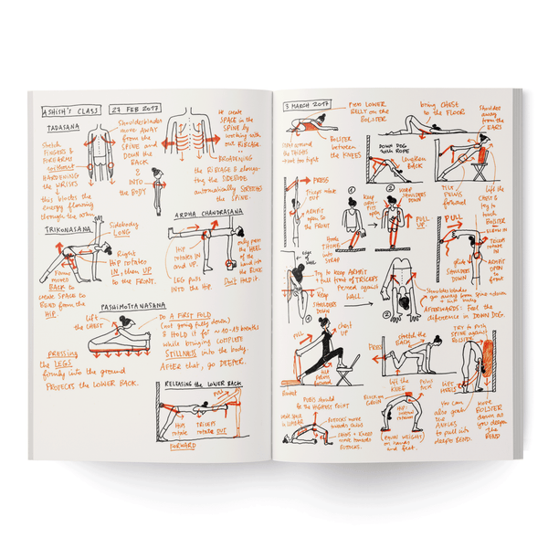 Notes from Yoga Teacher Training – Printed version (English) - Eva-Lotta's Shop