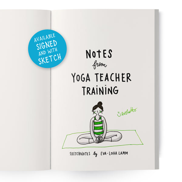Notes from Yoga Teacher Training – Printed version (English) - Eva-Lotta's Shop