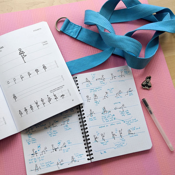 Yoganotes Practice Sessions – Video classes (English) - Eva-Lotta's Shop