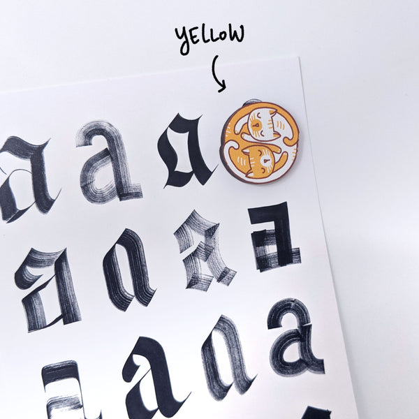 Yin & Yang Cat Magnets - Eva-Lotta's Shop