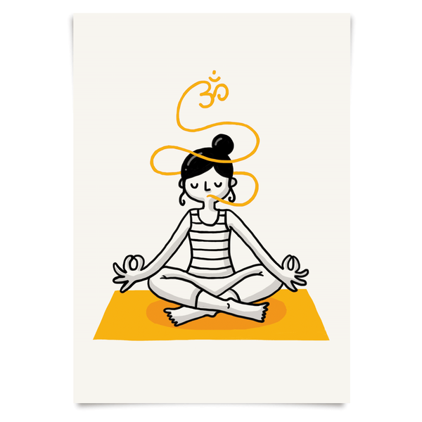 Yoga Asana Postcards - Eva-Lotta's Shop