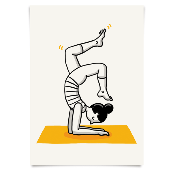 Yoga Asana Postcards - Eva-Lotta's Shop