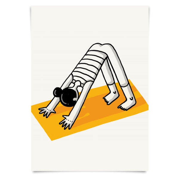 Yoga Asana Postcards - Eva-Lotta's Shop