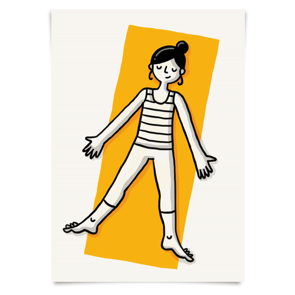 Yoga Asana Postcards - Eva-Lotta's Shop