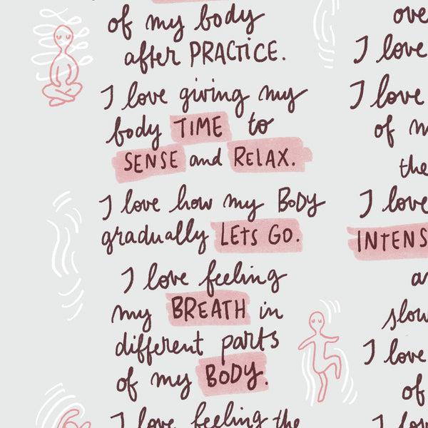 Why I love Yin Yoga – Offset Print (English) - Eva-Lotta's Shop
