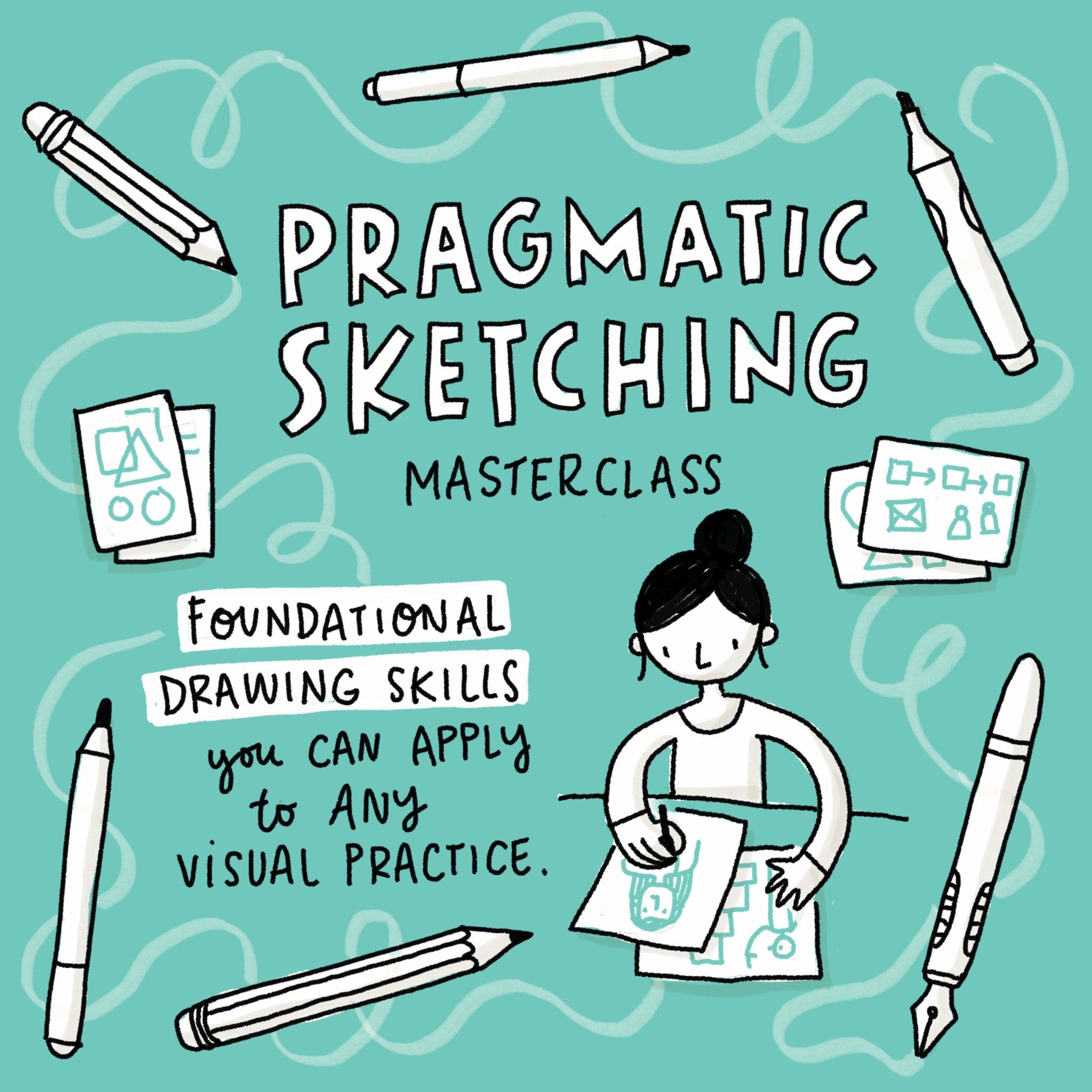 Pragmatic Sketching Masterclass (English) – starting 11 September 2023 - Eva-Lotta's Shop