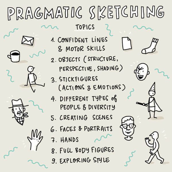 Pragmatic Sketching (Video Course) – English