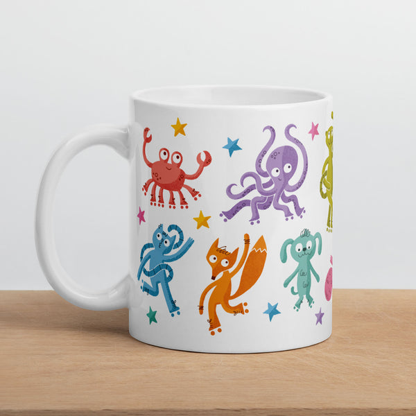 Mug – Animal Skate Party