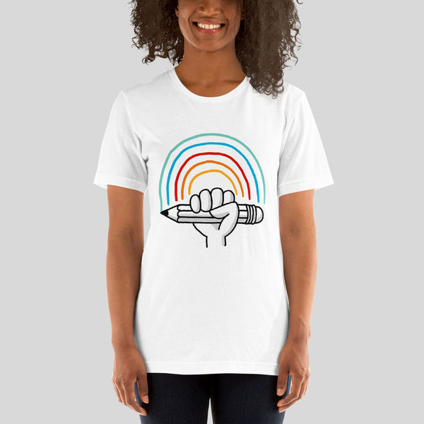 T-Shirt – Sketching Rainbow - Eva-Lotta's Shop