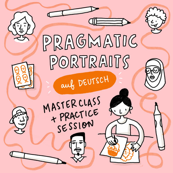 Pragmatic Portraits – Masterclass (Aufzeichnung) + Practice Session (Live am 09. Juni 2021) - Eva-Lotta's Shop