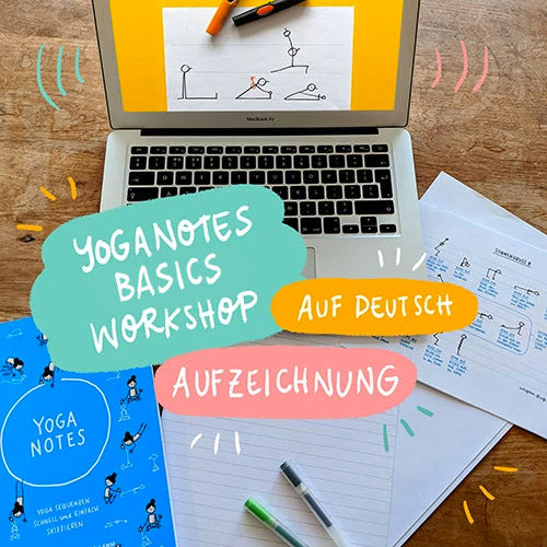 Yoganotes Basics Workshop – Aufzeichnung (Deutsch) - Eva-Lotta's Shop