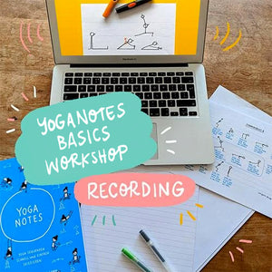Yoganotes Basics – Online Workshop – Recording (English) - Eva-Lotta's Shop