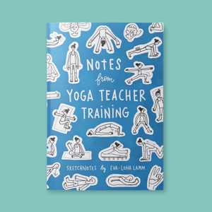 Notes from Yoga Teacher Training – Printed version (English) - Eva-Lotta's Shop