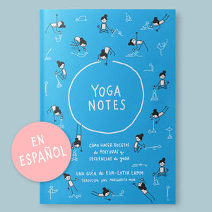 Yoganotes - Dibujando figuras de palitos para yoga – Versión impresa (Español) - Eva-Lotta's Shop
