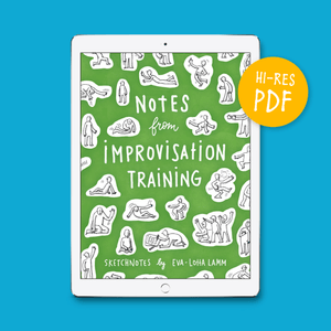 Notes from Improvisation Training – PDF version (English) - Eva-Lotta's Shop