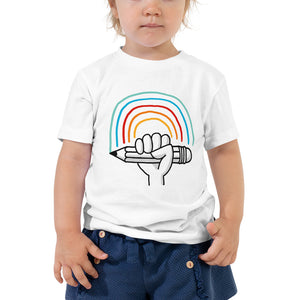Kids T-Shirt – Sketching Rainbow - Eva-Lotta's Shop